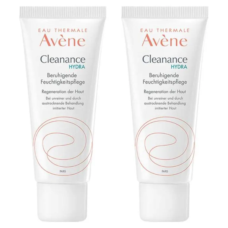 Discount Avene Cleanance Hydra beruhigende Feuchtigkeitspflege, 2x40 ml