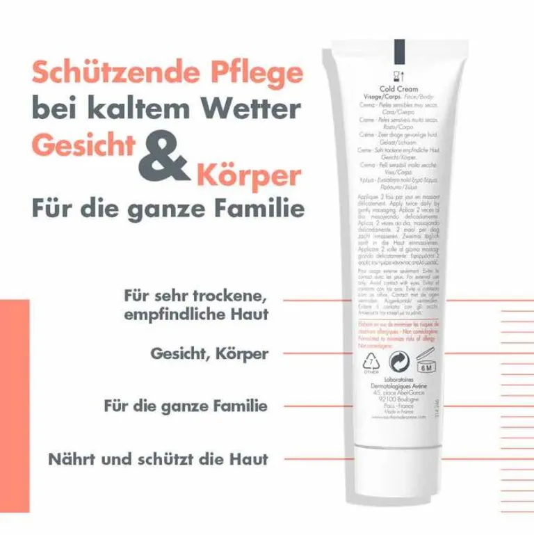 Best Cold Cream, 40 ml Trockene & Sensible Haut