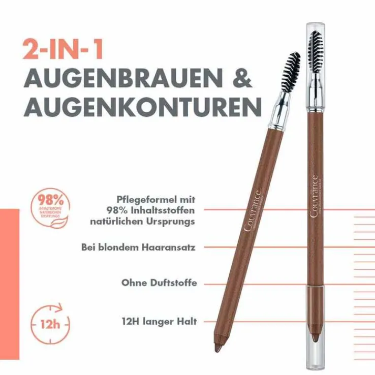 Avene Couvrance Augenbrauen Korrekturstift 01 hellbraun, 1.19 g