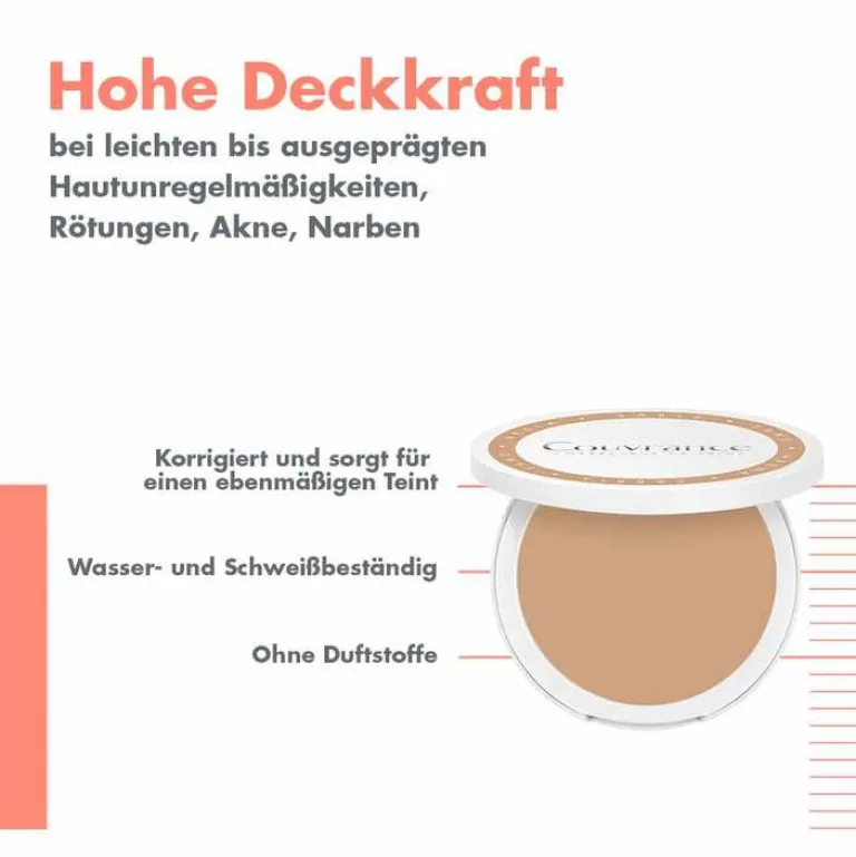 Discount Couvrance Kompakt Creme-Make-up sand 1.2, 8.5 g Make Up