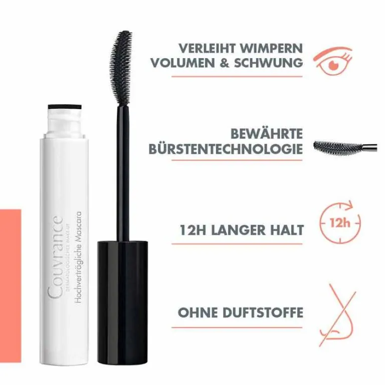 Sale Couvrance Mascara schwarz, 7 ml Wimperntusche