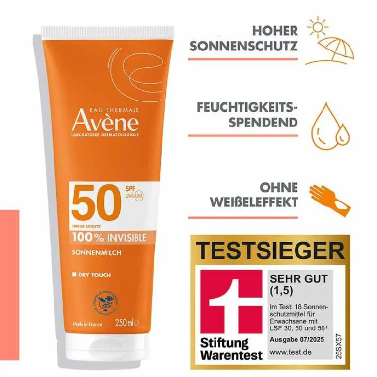 New Sonnenmilch SPF 50, 250 ml Lsf 50+