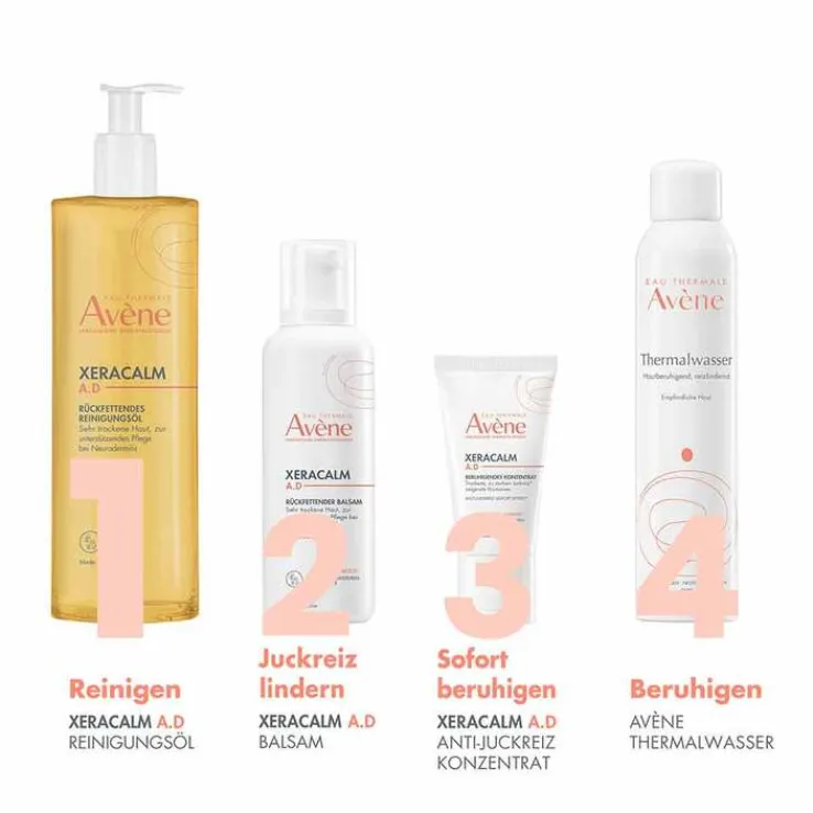 Avene XeraCalm A.D rückfettendes Reinigungsöl, 750 ml