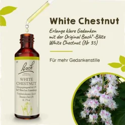 Best Original Bachblüten Bachblüten Nr. 35 White Chestnut Tropfen, 20 ml