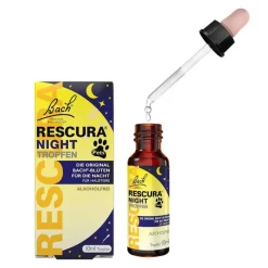 Hot Bachblüten Original Night Pets Tropfen alkoholfrei , 10 ml Bachblütentropfen|Bachblüten Für Tiere