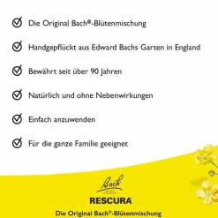 Bachblüten Original Rescura Kids Tropfen Erdbeer alkoholfrei, 10 ml