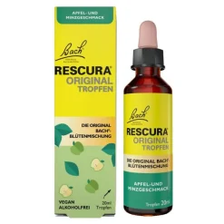 New Bachblüten Original Tropfen alkoholfrei Apfel Minze, 20 ml Bachblütentropfen