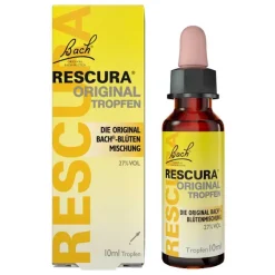 Clearance Rescura Bachblüten Original Tropfen mit Alkohol, 10 ml