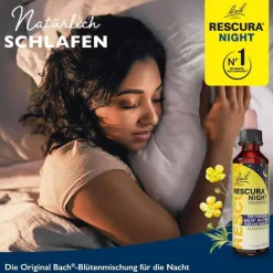 Bachblüten Original Rescura Night Tropfen alkoholfrei, 10 ml