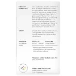 Online Bakanasan Vitamin D3 + K2 Kapseln, 60 St