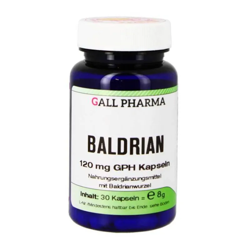 Best Hecht Pharma Baldrian 120 mg GPH Kapseln, 30 St