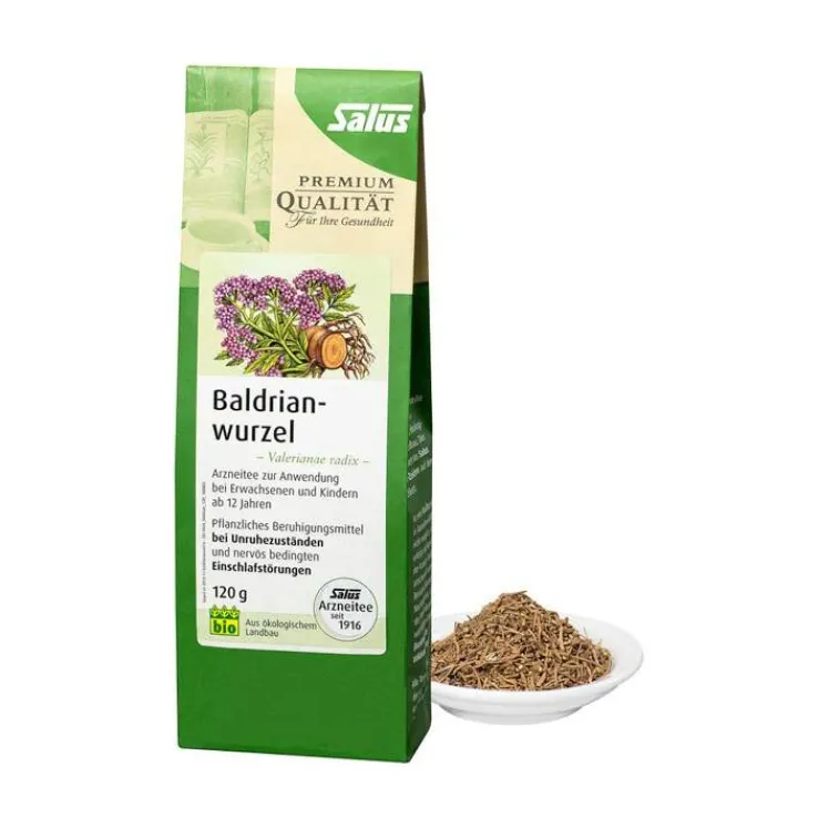 Baldrianwurzel Tee Bio Valerianae radix Salus, 120 g