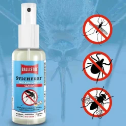 New Ballistol Mückenschutz Classic Pumpspray, 100 ml Mückenspray|Zeckenspray