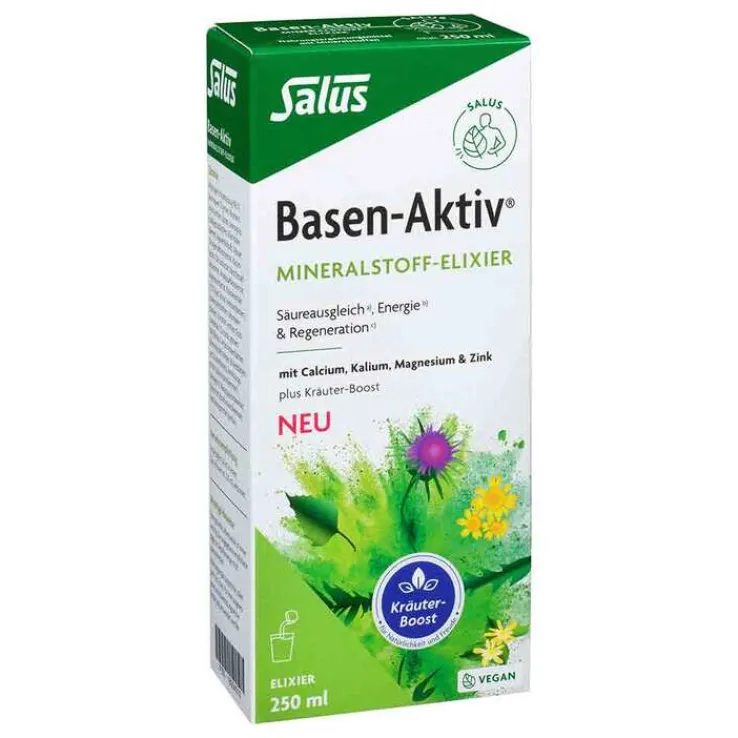 Basen Aktiv Mineralstoff-Kräuter-Elixier Salus, 250 ml