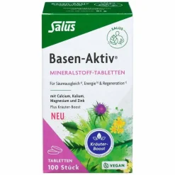 Sale Basen Aktiv Mineralstoff-Kräuter-Extrakt-Tabletten, 100 St Säure-Basenhaushalt