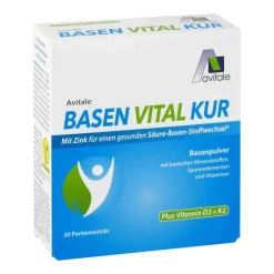 New Basen Vital Kur + Vitamin D3 + K2 Pulver, 20 St Vitamin K|Vitamin D (Colecalciferol)