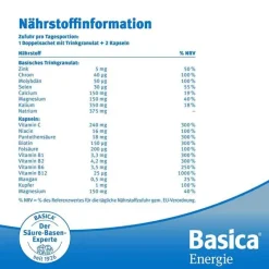 Best Basica Energie Trinkgranulat + Kapseln, 30 St