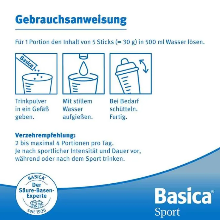 Basica Sport Pulver, 660 g