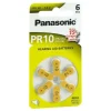 Clearance Panasonic Batterien für Hörgeräte PR 10, 6 St