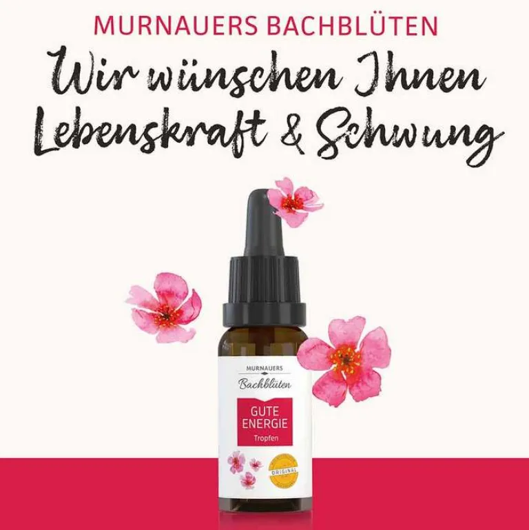 New BB Gute Energie Tropfen, 20 ml Bachblütentropfen