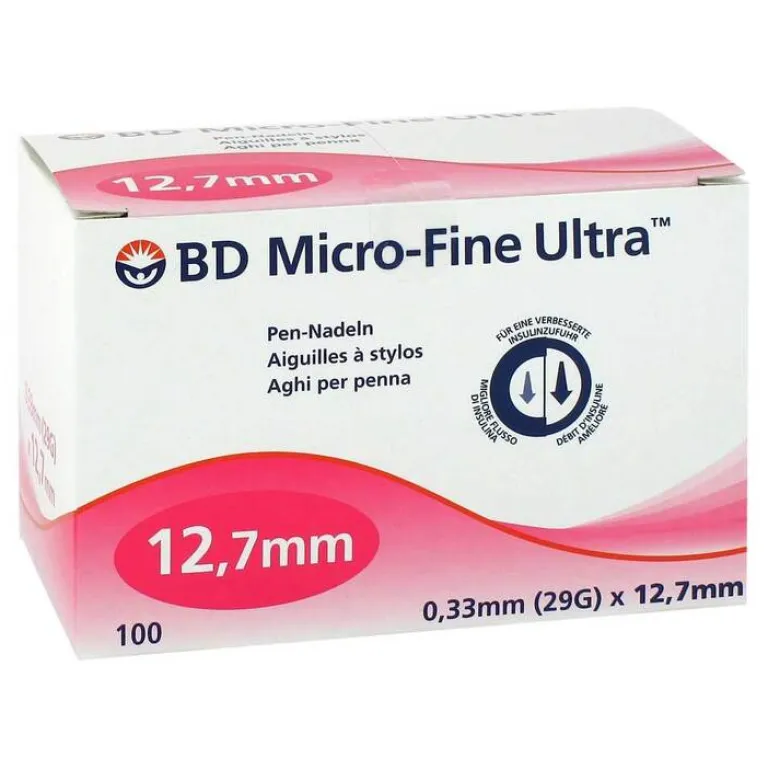 Micro-Fine Ultra Pen-Nadeln 0,33x12,7 mm, 100 St Lanzetten & Stechhilfen