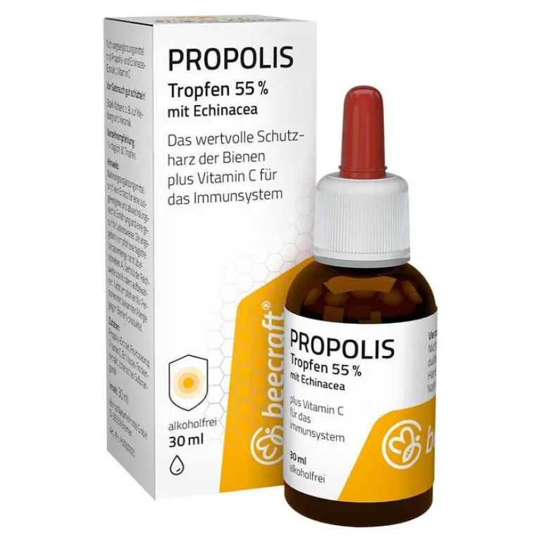 Clearance Beecraft Propolis Tropfen 55% plus Echinacea, 30 ml