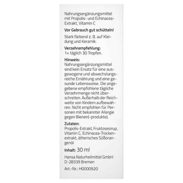 Clearance Beecraft Propolis Tropfen 55% plus Echinacea, 30 ml