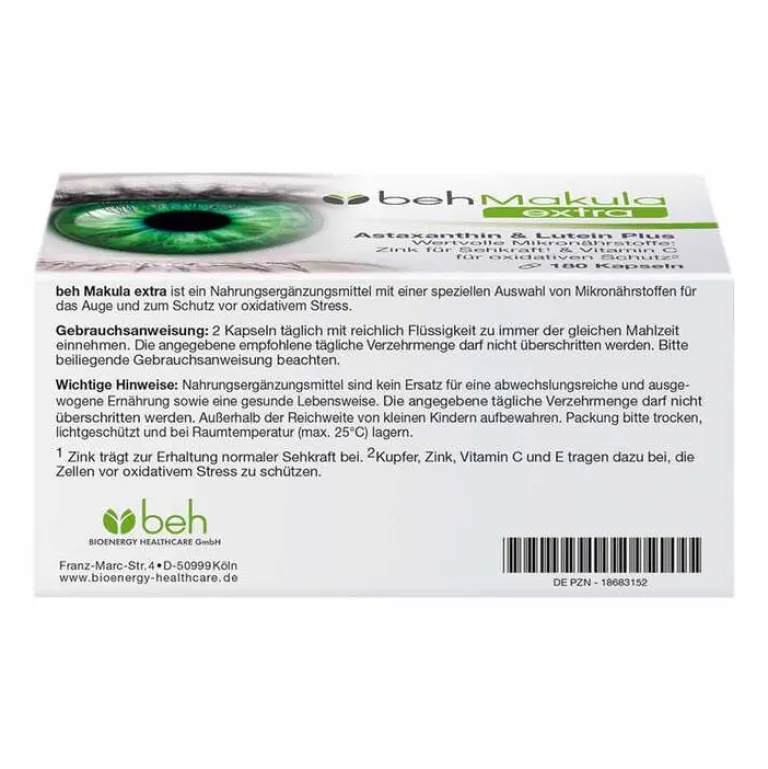 Online Beh Makula extra Kapseln, 180 St