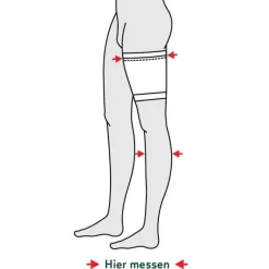 Discount Manfred Sauer Beinbeutel Tasche Carebag M mit aufgenähter Tasche, 1 St