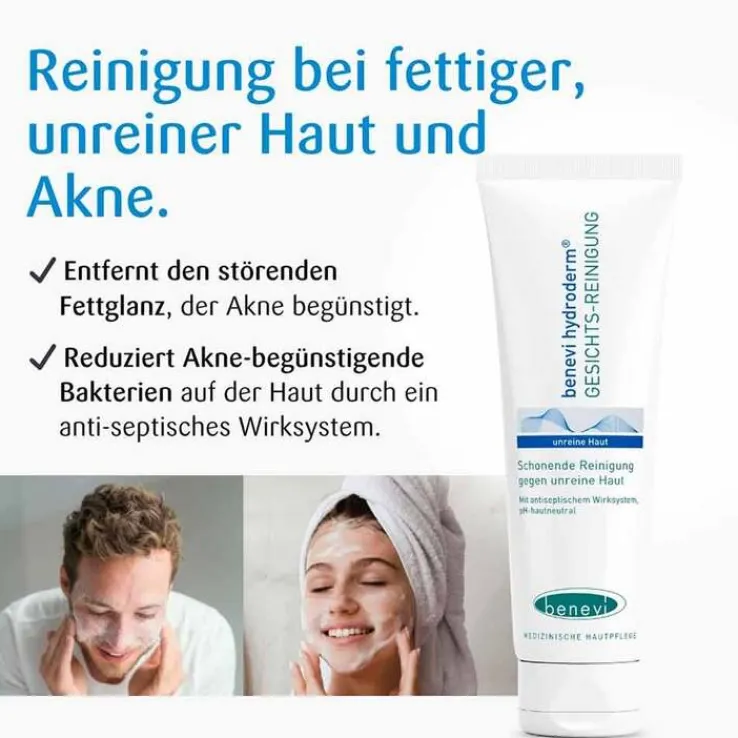 Benevi Hydroderm Gesichts Reinigung, 125 ml