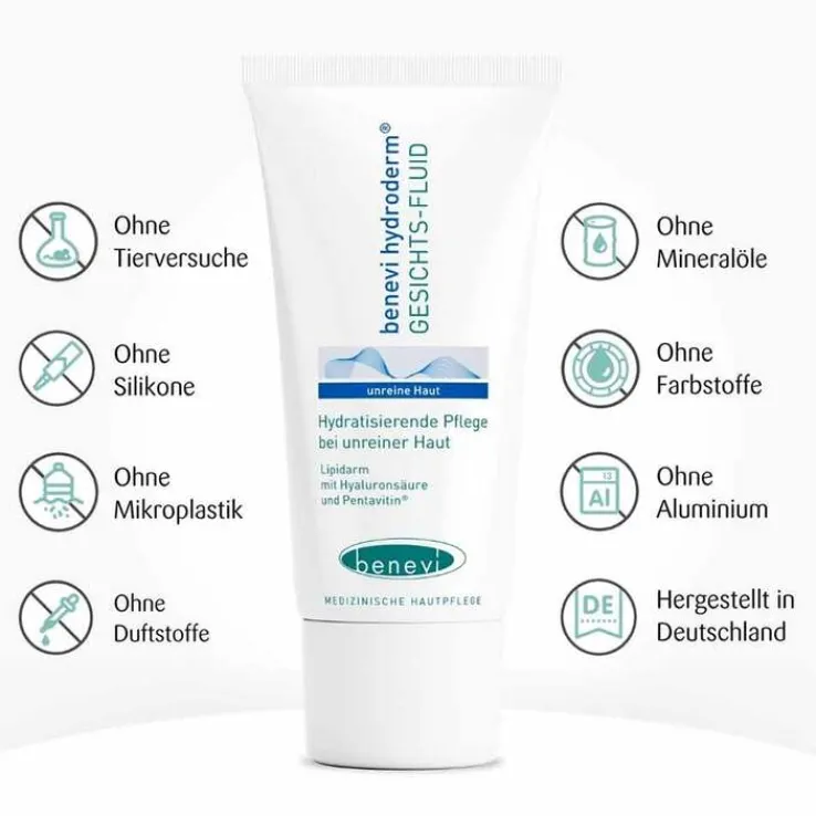 Benevi Hydroderm Gesichts Fluid, 50 ml