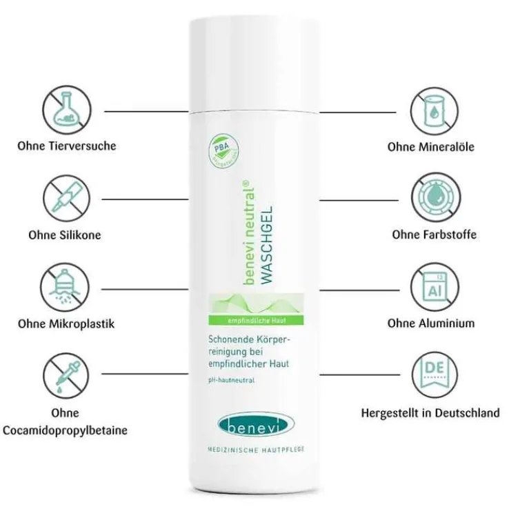 Benevi Neutral Waschgel, 200 ml