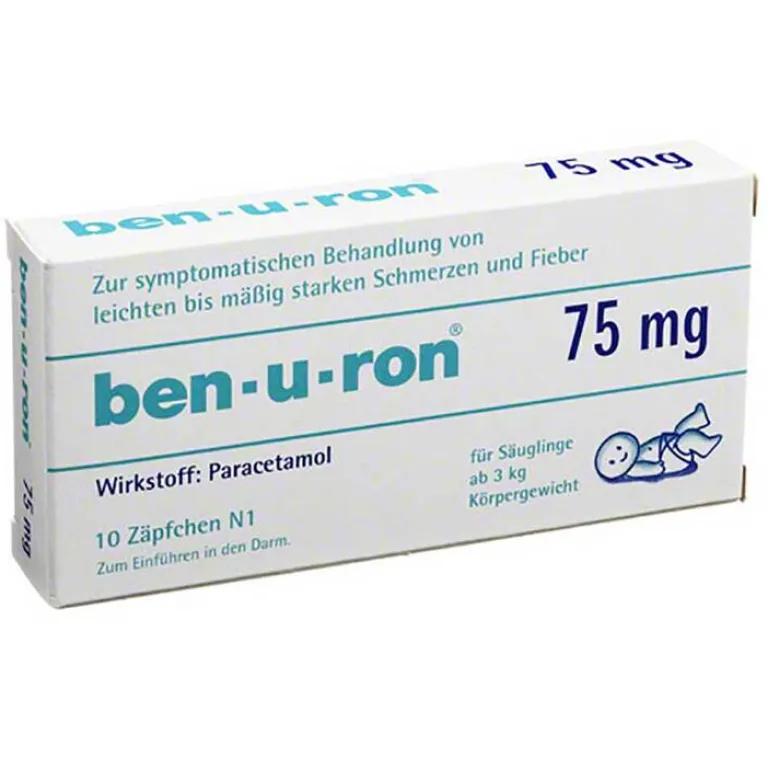Clearance Ben-u-ron 75 mg Suppositorien, 10 St