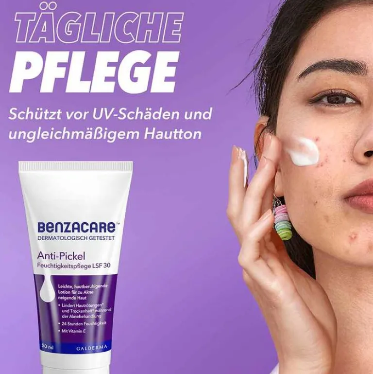 Hot Anti-Pickel Feuchtigkeitspflege SPF 30, 50 ml Unreine Haut