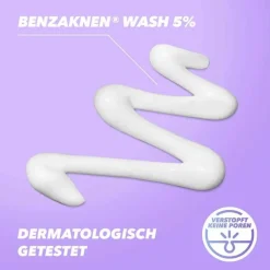 Benzaknen® Wash 5% Suspension bei unreiner Haut und leichter Akne, 2X100 g