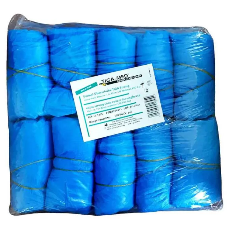 Discount Überschuhe extra stark 3,5g ca.15x42cm blau Cpe, 100 St Alltagshilfen
