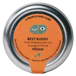 New 4peoplewhocare GmbH Best Buddy Körperbutter mit Orange & Minze, 40 g