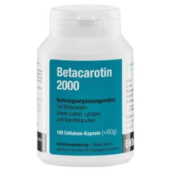 Betacarotin 2000 Kapseln, 100 St Carotin
