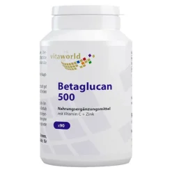 Best Vitaworld Betaglucan 500 + Vitamin C + Zink Kapseln, 90 St
