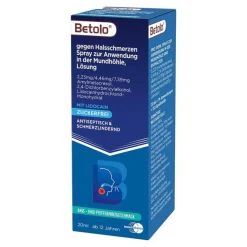 Outlet Betolo ® gegen Halsschmerzen Rachenspray, 20 ml