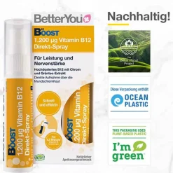 Hot BetterYou Boost Vitamin B12 Direkt-Spray, 25 ml