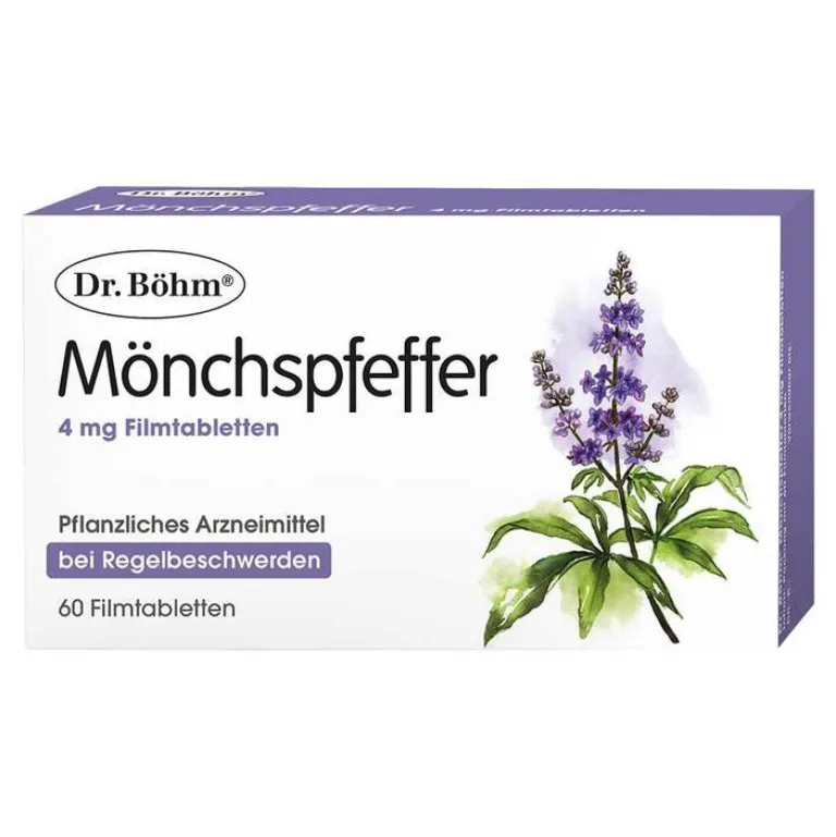 Discount Böhm Mönchspfeffer 4 mg Filmtabletten, 60 St Pms Behandeln