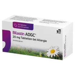 New Bilastin 20 mg Tabletten bei Allergie, 50 St Bilastin|Allergie Tabletten