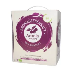 Online Aronia Original Bio Aroniabeerensaft 100% Direktsaft, 3 l