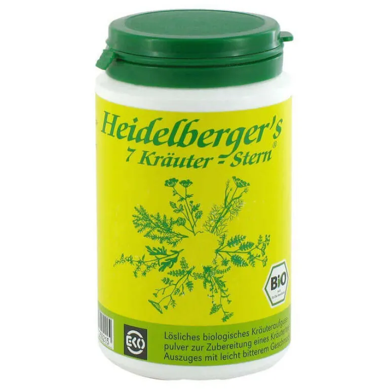 Online Bio Heidelbergers 7 Kräuter Stern Tee, 100 g Kräutertee|Bio Tee