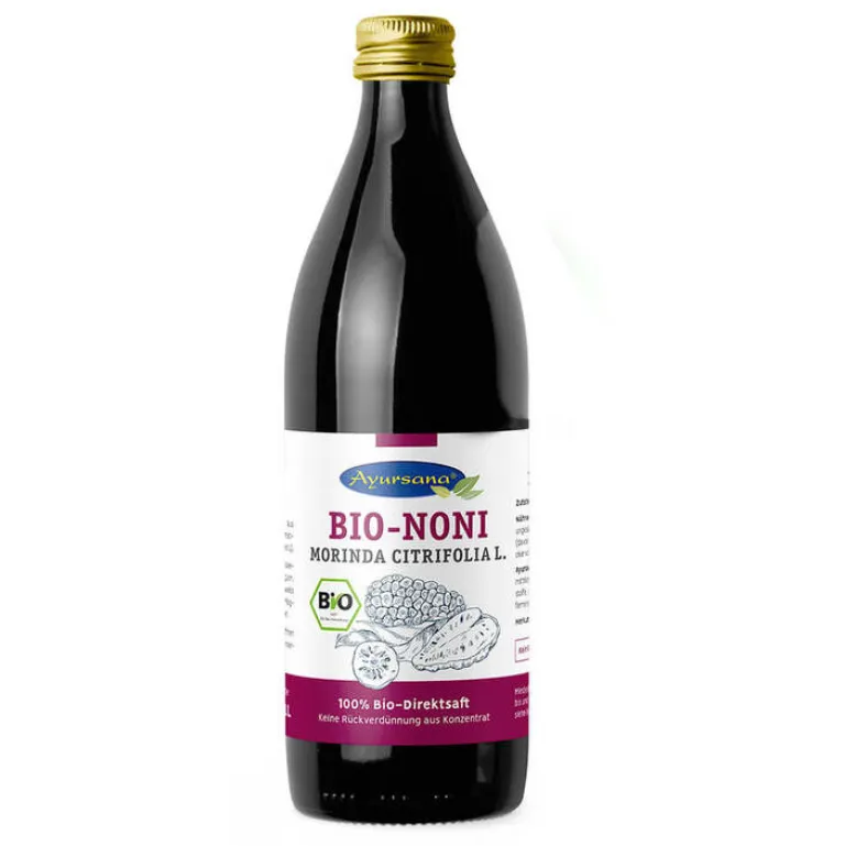 Clearance Bio Noni Direktsaft 100%, 1000 ml Säfte