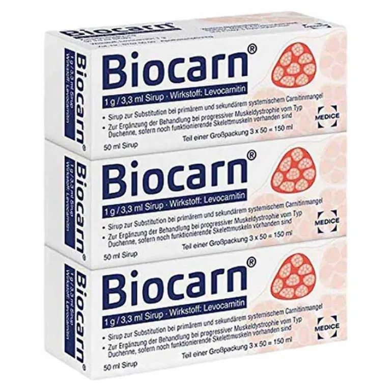 Hot Biocarn ® Sirup, 3X50 ml