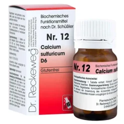 Best Biochemie 12 Calcium sulfuricum D6 Tabletten, 200 St D 6|Salze 1-12