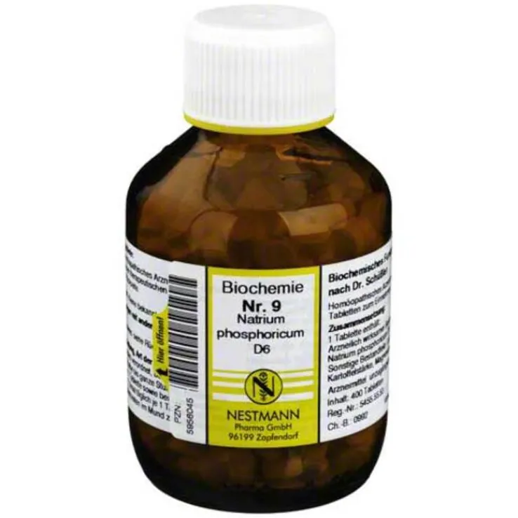Biochemie 9 Natrium phosphoricum D 6 Tabletten, 400 St
