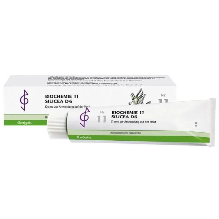 Clearance Biochemie 11 Silicea D 6 Creme, 100 ml Cremes & Lotionen
